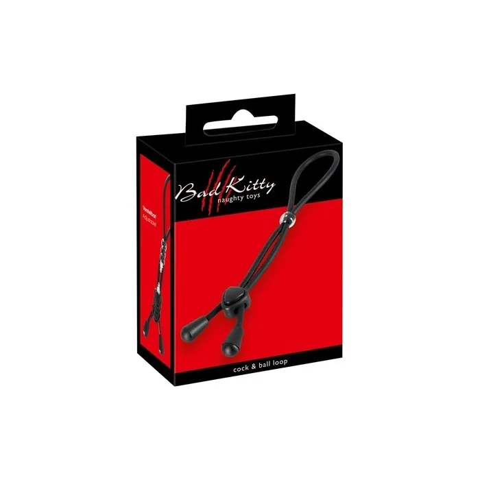 Bad Kitty Cock & Ball Loop Stimulating Penis And Testicle Loop For Men