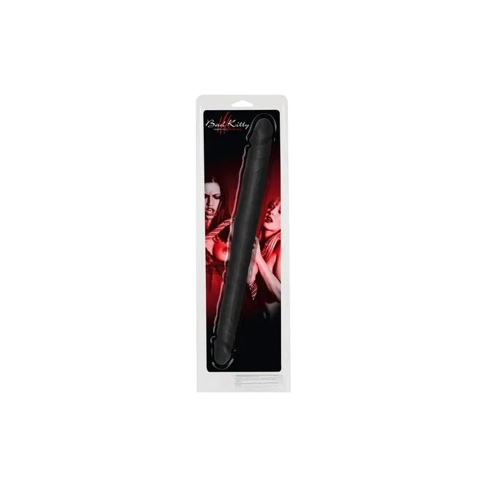 Bad Kitty Double Dong Black Double Dildo For Men And Women Soft