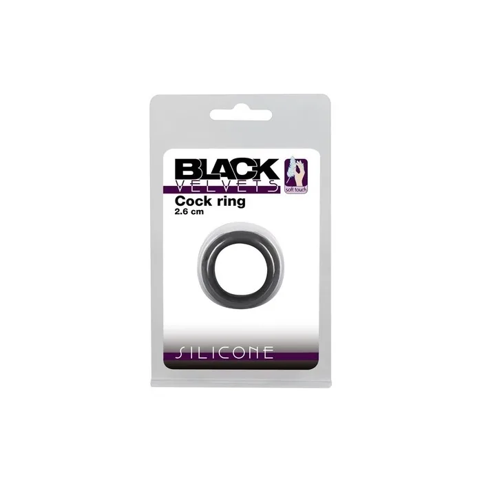 Black Velvets Cock Ring 26cm