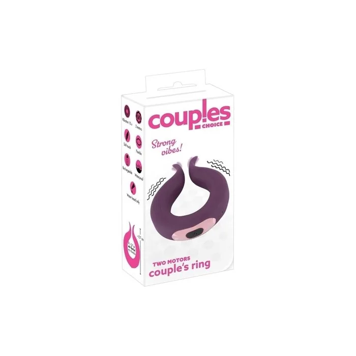 Couples Choice Vibrator Violet 87 X 37 Cm