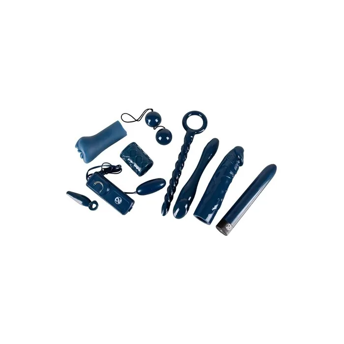Orion 562181 Midnight Blue Set 9-Piece Blue Sextoy Set