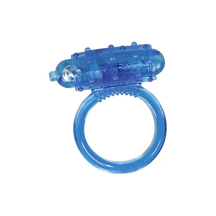 You2toys Vibro Ring Blue Flexible Cockring For Men And Women