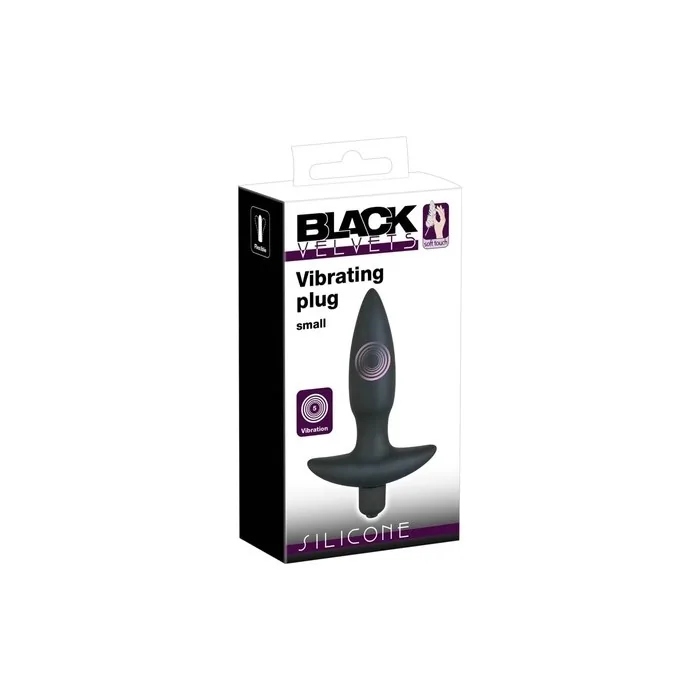 Black Velvets Vibrating Small Plug