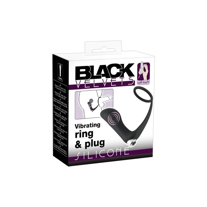 Black Velvets Sex Toy Black One Size