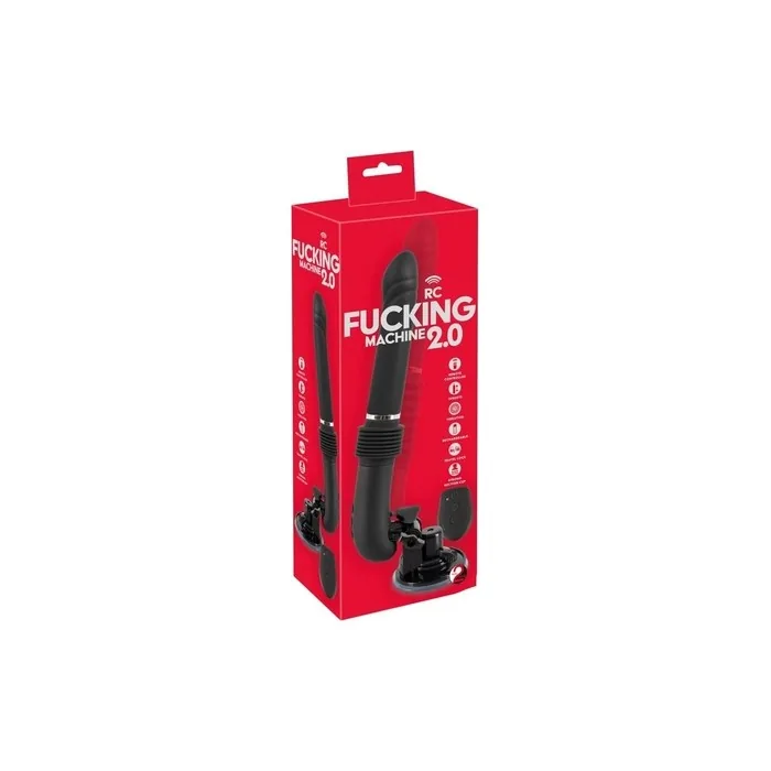 You2Toys RC Fucking Machine 2.0 Black with Remote Control - 1 Pack