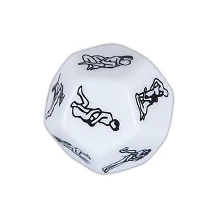 Erotic Dice With 12 Positions