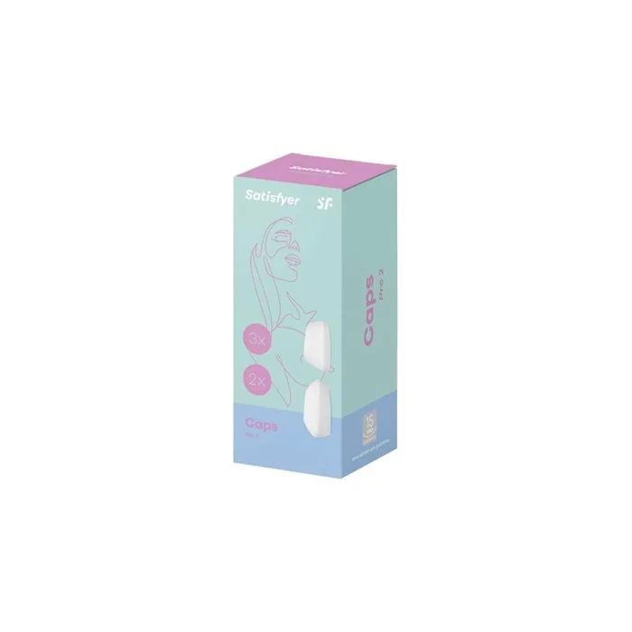 Satisfyer Pro 2 Next Gen Climax Tips Vibrator Kit With 5 Units