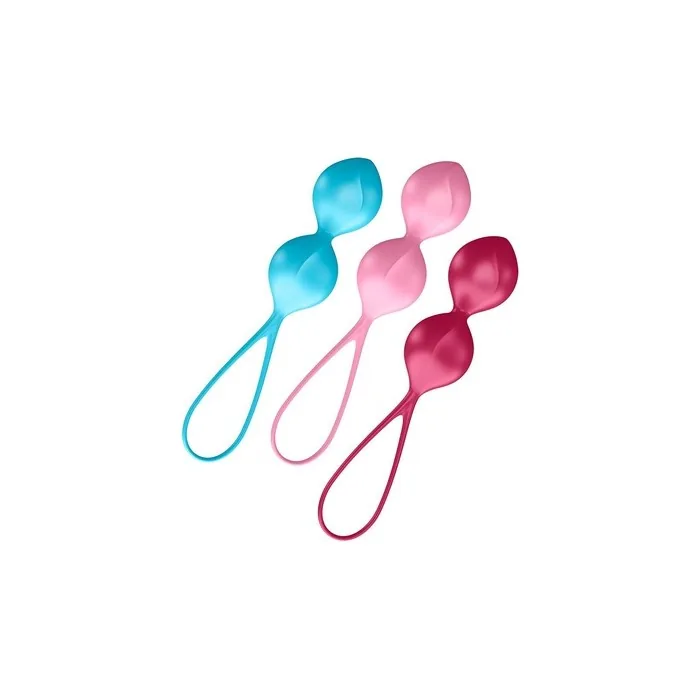 Satisfyer Balls Set Of 3 Double 6 Inch 279oz 530oz V Balls