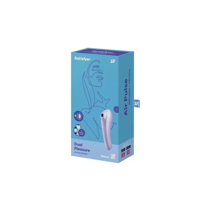 Satisfyer App Enabled Dual Pleasure Mauve
