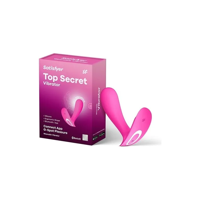 Satisfyer Top Secret Connect App Vibrator 11cm Portable Sex Toy