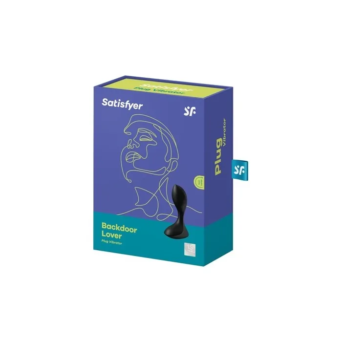 Satisfyer Backdoor Lover Plug Vibrator Black