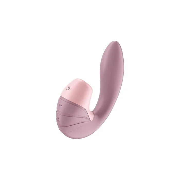 Satisfyer Supernova Air Pulse Stimulator + Vibration Clitoral Stimulator Old Rose