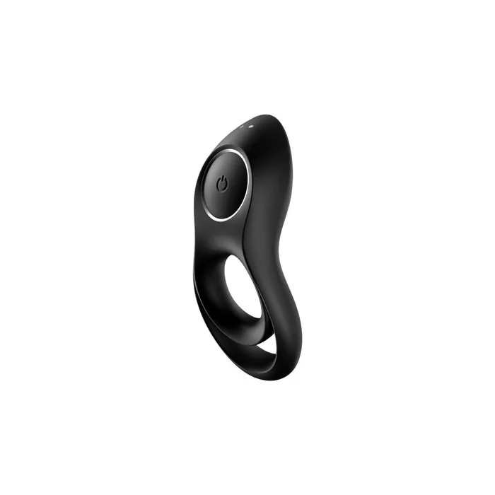 Satisfyer Legendary Duo Ring Vibrator Double Vibrating Ring For Penis Black