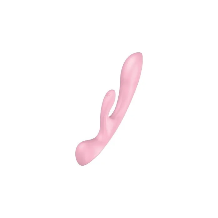 Satisfyer Triple Lover Vibrator Pink 1 Unit