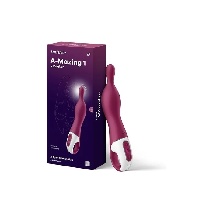 Satisfyer A-Spot Vibrator A-Mazing 21.5cm Waterproof IPX7