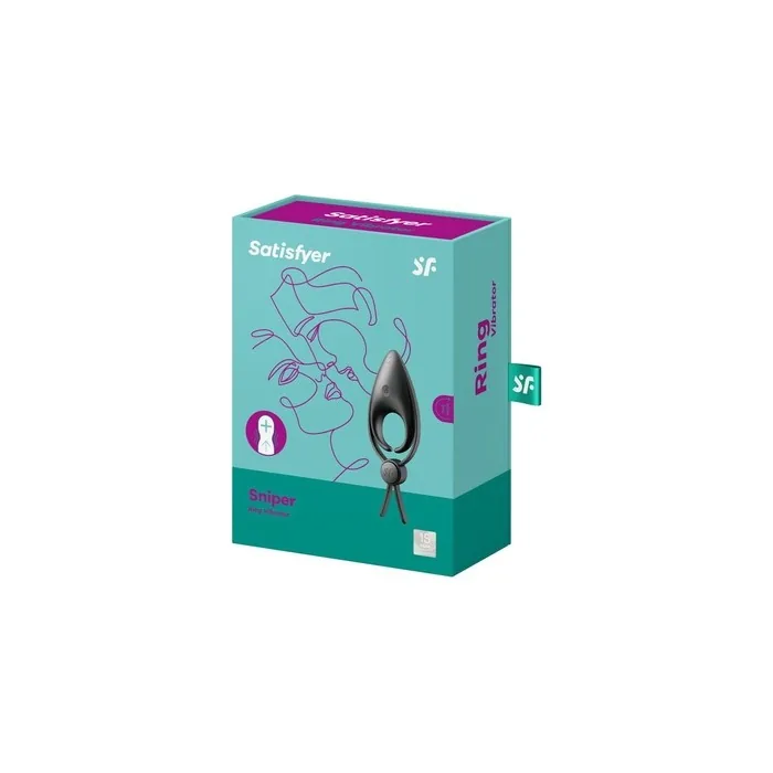 Satisfyer Snipper Ring Vibrator Black