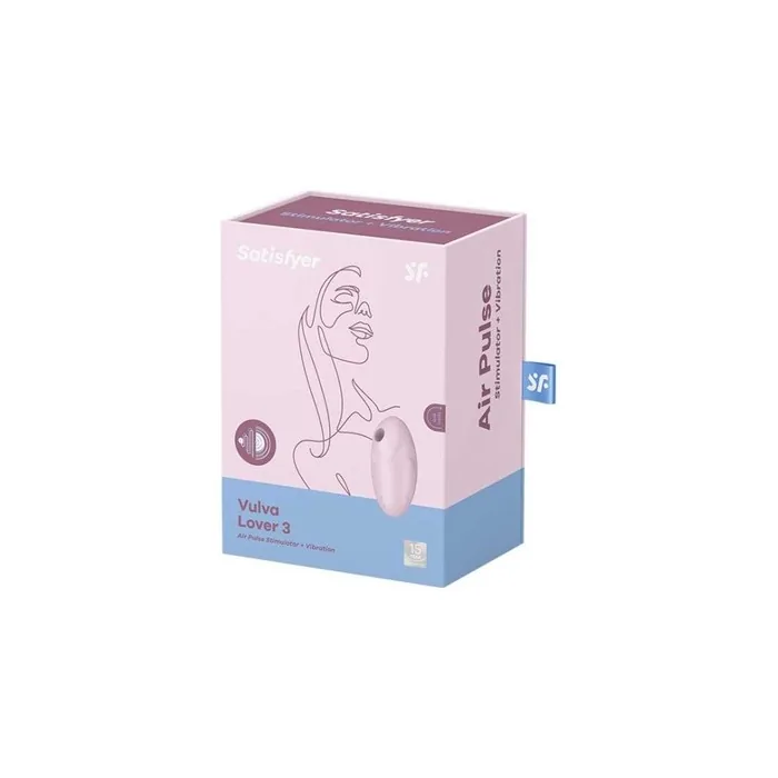Satisfyer Vulva Lover 3 Air Pulse Stimulator Pink