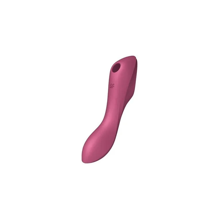 Satisfyer Curvy Trinity 3 Vibrator For Clitoral Stimulation Red