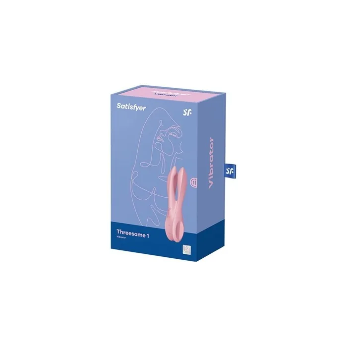Satisfyer Threesome 1 Vibrator Pink 1 Unit