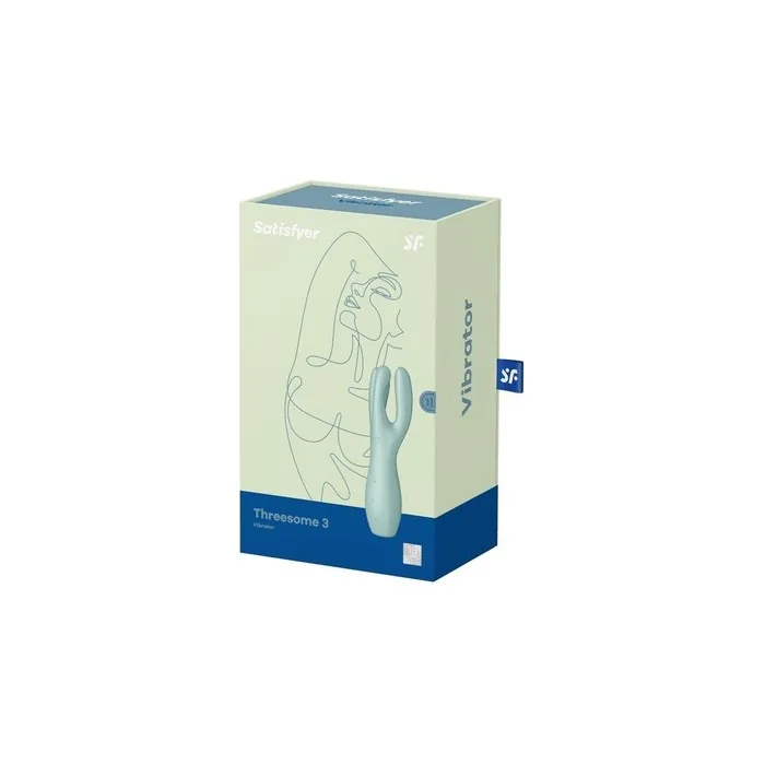 Satisfyer Threesome 3 Vibrator Mint