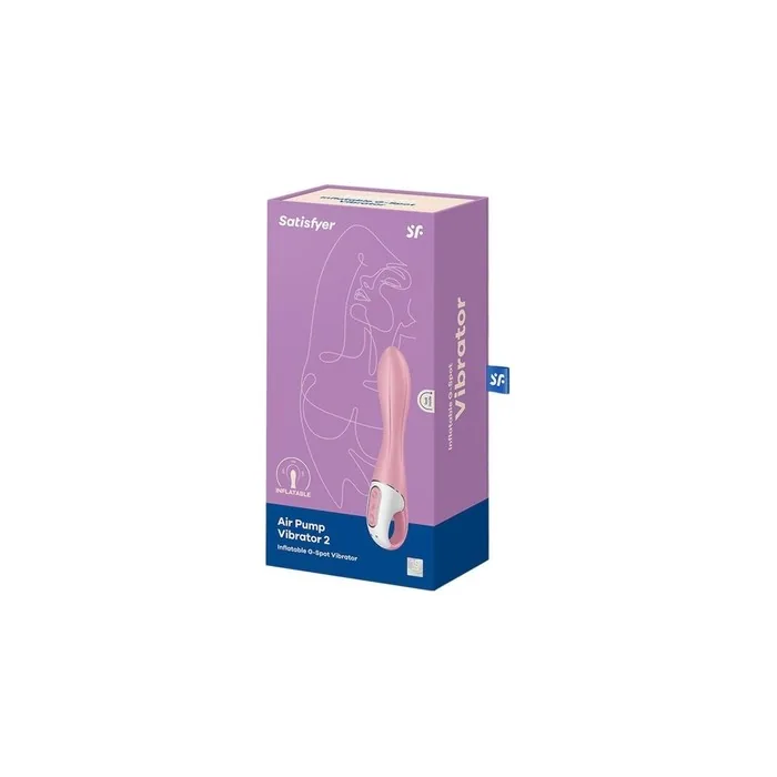 Satisfyer Air Pump Vibrator 2 Inflatable Gspot Vibrator 1 Unit