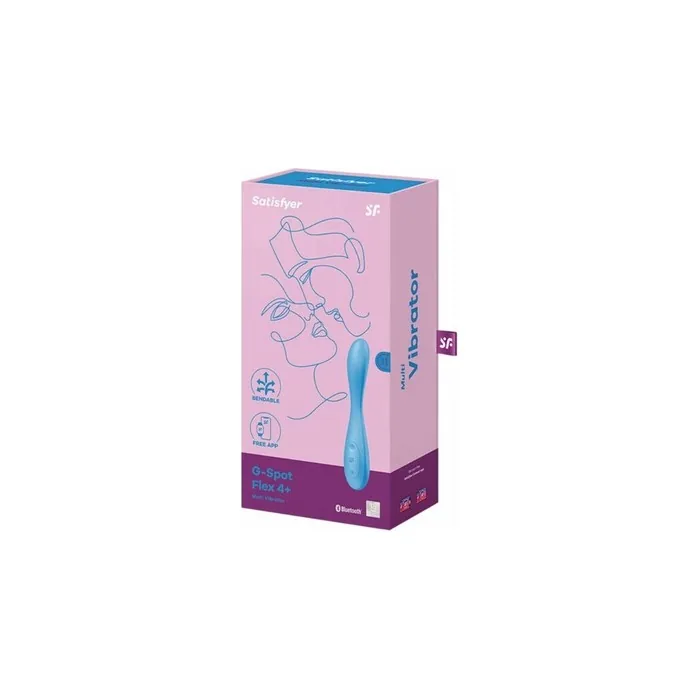 Satisfyer Gspot Flex 4 Multivibrator Blue 1 Unit