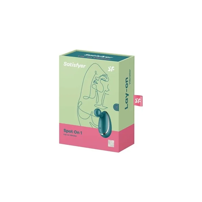 Satisfyer Spot On 1 Layon Vibrator Green 1 Unit