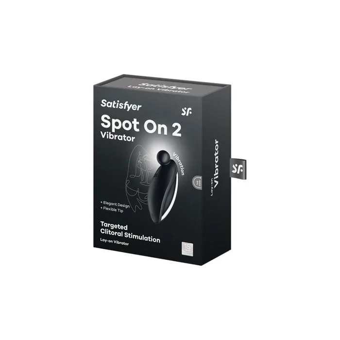 Satisfyer Spot On 2 Vibrator Black Clitoral Stimulation