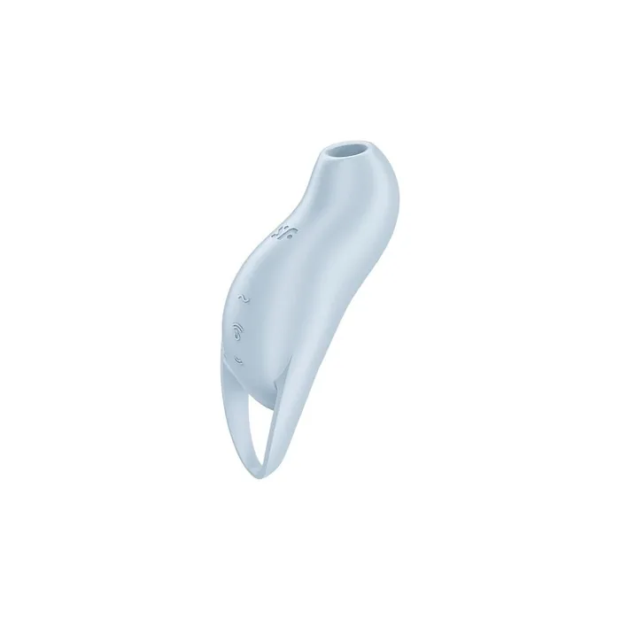Satisfyer Pocket Pro Rechargeable Clitoral Stimulator With Air Waves Blue