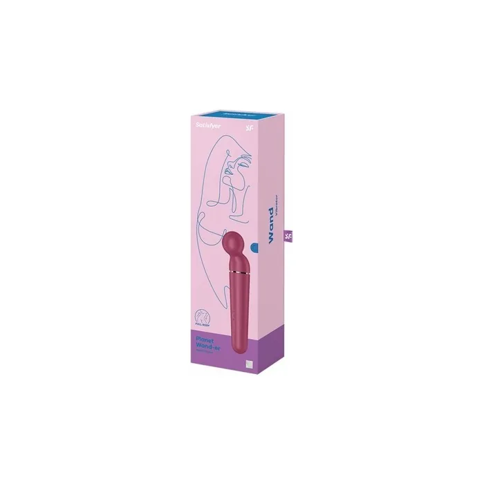 Satisfyer Planet Wander Vibrator Berry Rosegold 1 Unit