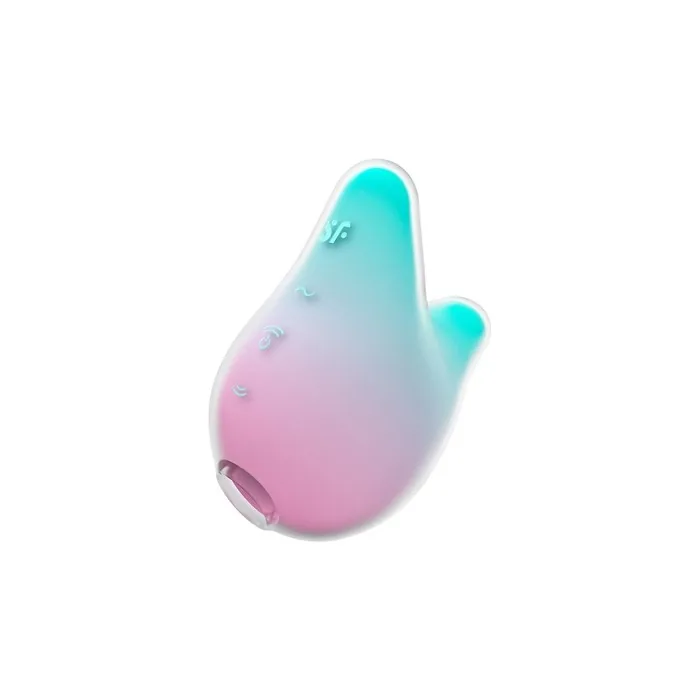 Satisfyer Mermaid Vibes Clitoral Stimulator Mint Pink