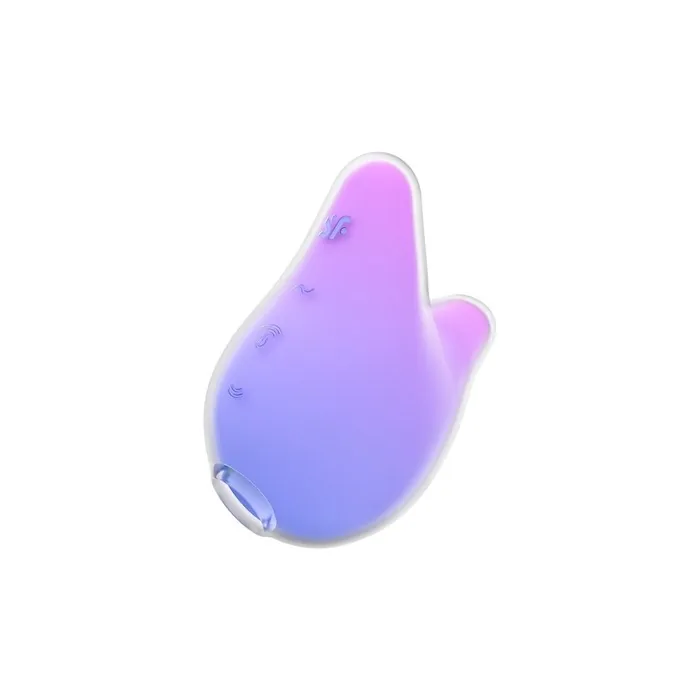 Satisfyer Mermaid Vibes Pulsating Clitoral Stimulator In Violet