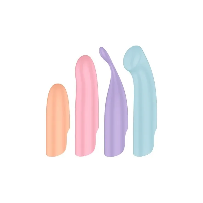Satisfyer Playful Four Vibrator With Interchangeable Attachments