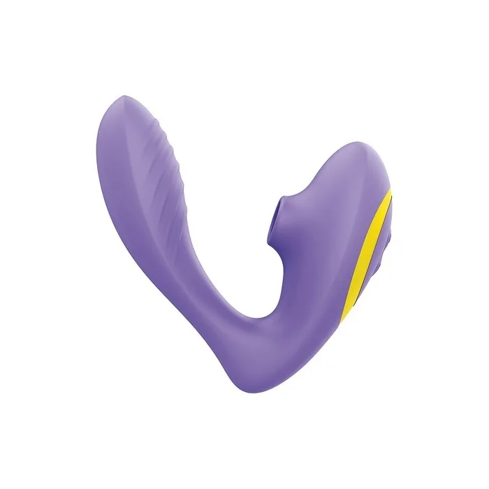 Romp Reverb Silicone Rechargeable Dual Stimulation Pressure Wave Vibrator