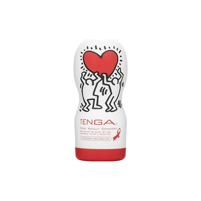 Tenga X Keith Haring Original Vacuum Cup Khc-201 Masturbator Sex Toy For