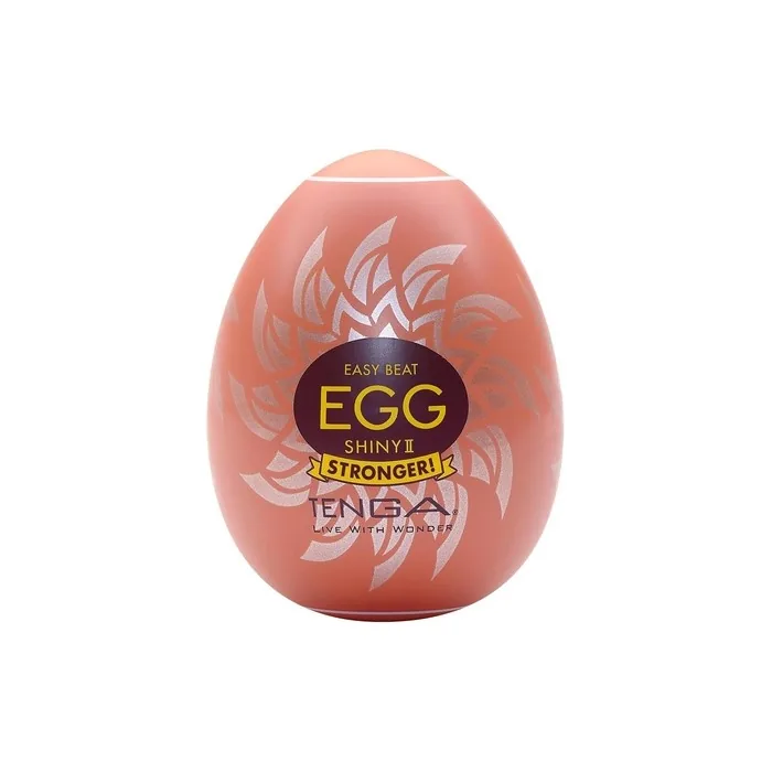 Tenga Egg Hard Shiny II Masturbator for Men - Discreet Masturbation Aid