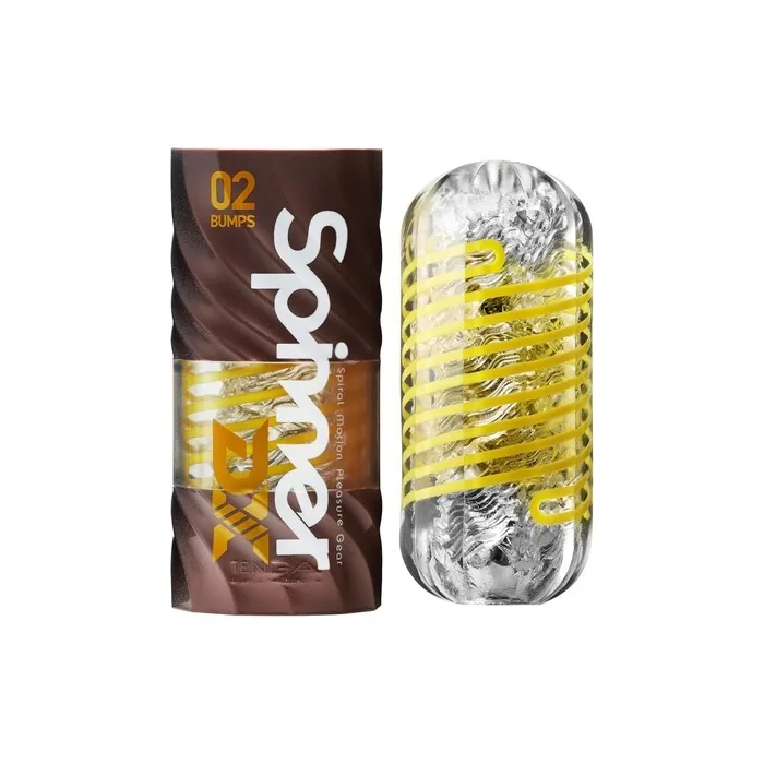 Tenga Spinner Dx 02 Bumps Masturbator for Men - Realistic Sex Toy