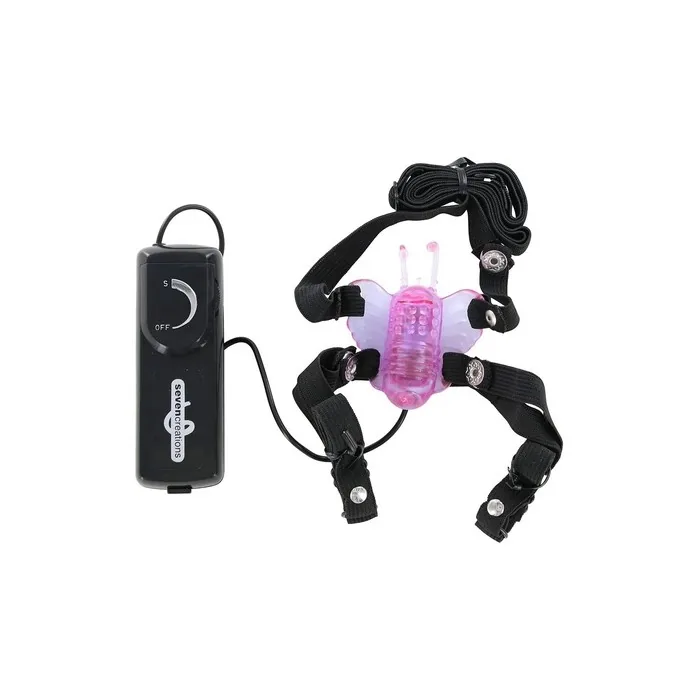 Seven Creations Butterfly Clitoral Stimulator 6.0cm x 5.0cm