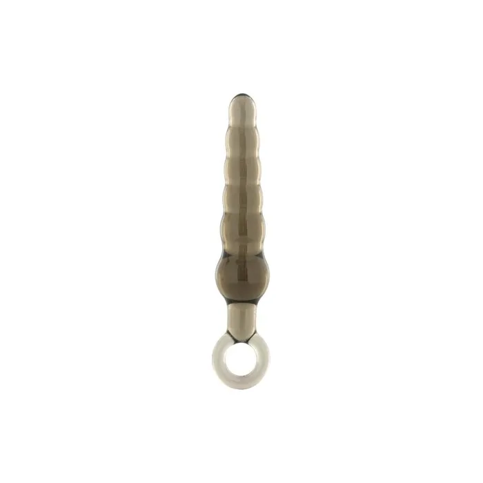 Seven Creations Anal Stick With Ring - Butt Plug - White - 30 Mm