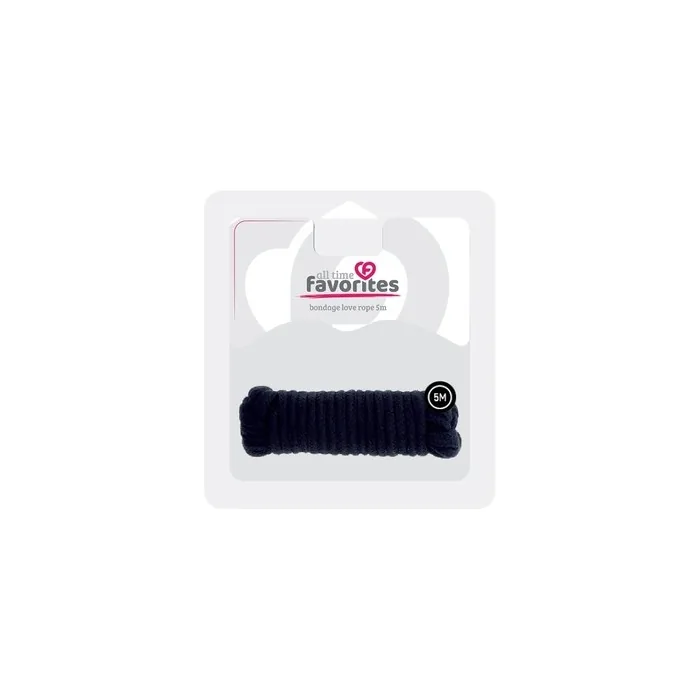 Dream Toys Love Rope 5m Black - Ideal for Beginners