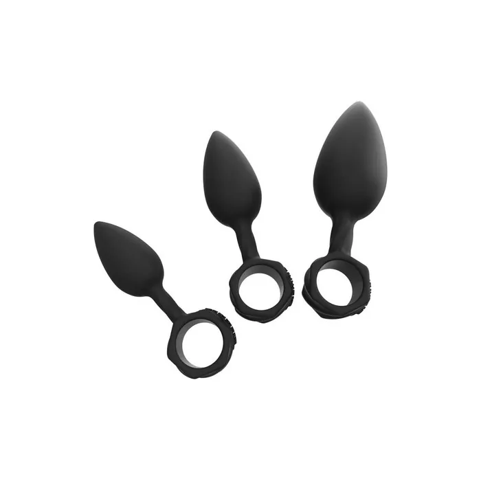Bathmate Anal Plug Training Set Black
