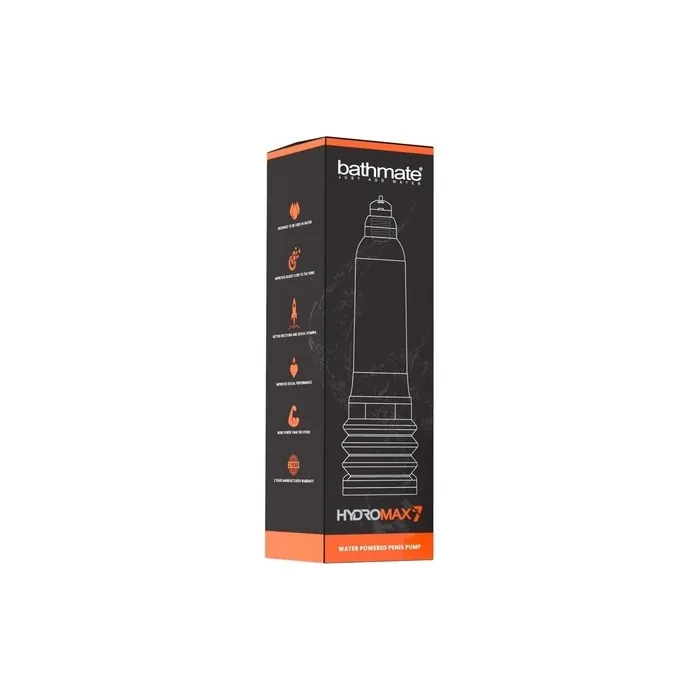 3 Brujas Bathmate Hydromax7 Water Penis Pump Transparent