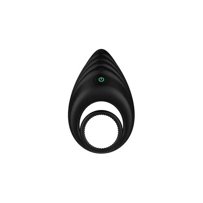 Nexus Enhance Vibrating Cock And Ball Ring Black