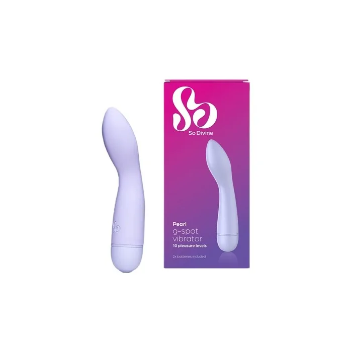 So Divine Pearl Mini Gspot Vibrator Violet