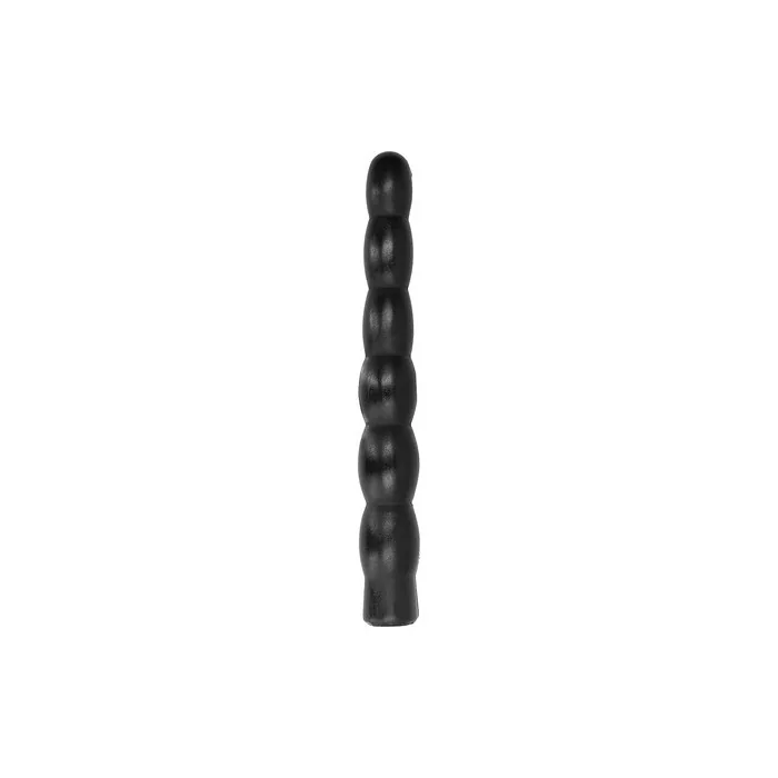 All Black Anal Dildo/Anal Plug Balls - 32 Cm Length - Black