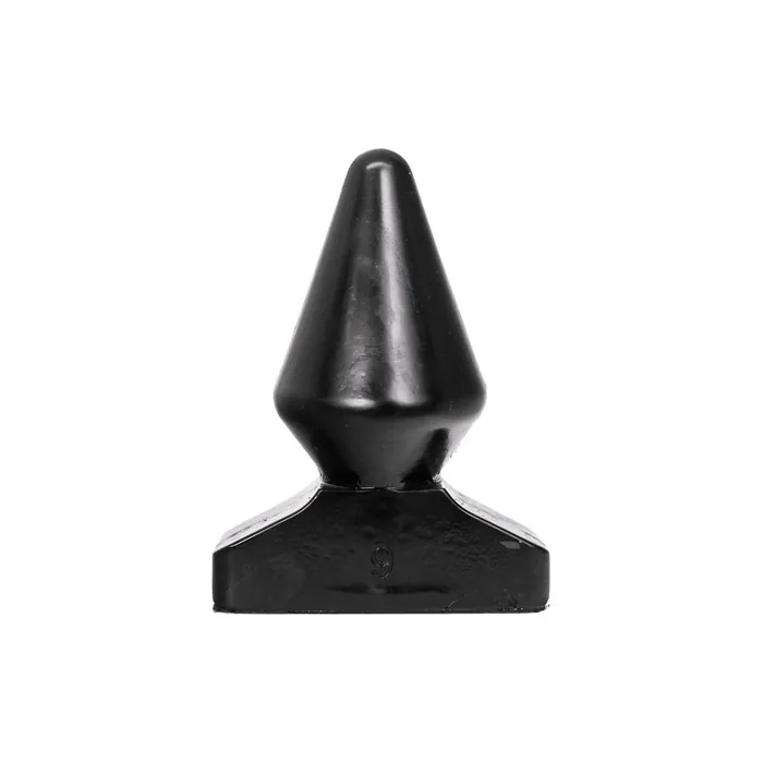 All Black Extreme Anal Plug 18.5cm Length Black