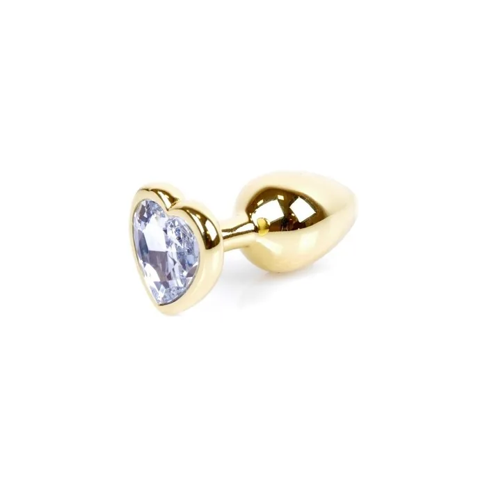 MyLove Metal Anal Plug with Gold Heart
