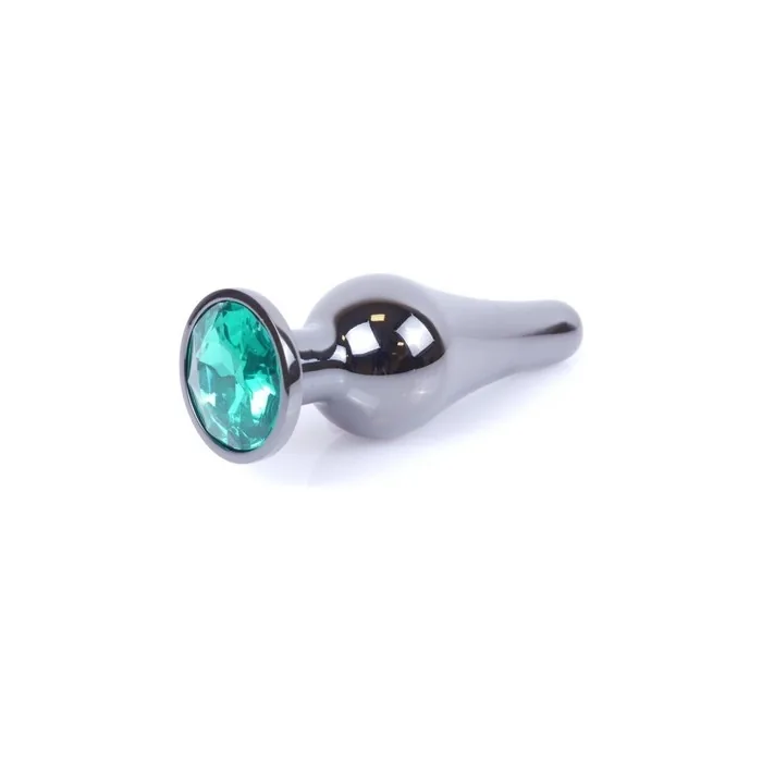 MyLove Metal Anal Plug Dark Silver Green
