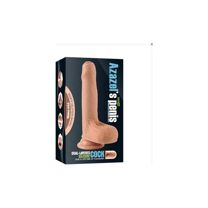 Shequ Azazel Double Density Silicone Dildo 18 Cm