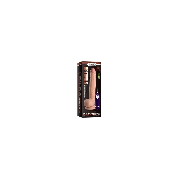 Shequ Optimus Realistic Vibrator With Remote Control 28 Cm